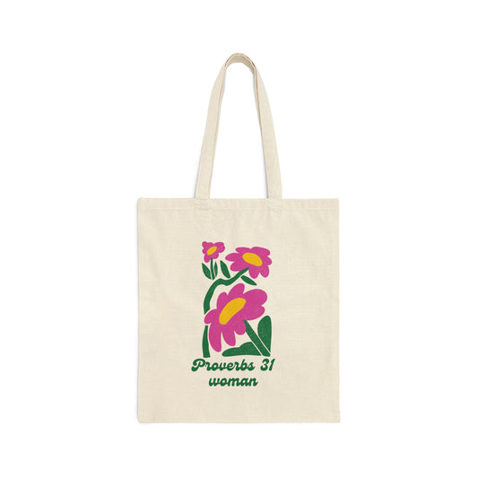 Proverbs 31 Woman Tote Bag