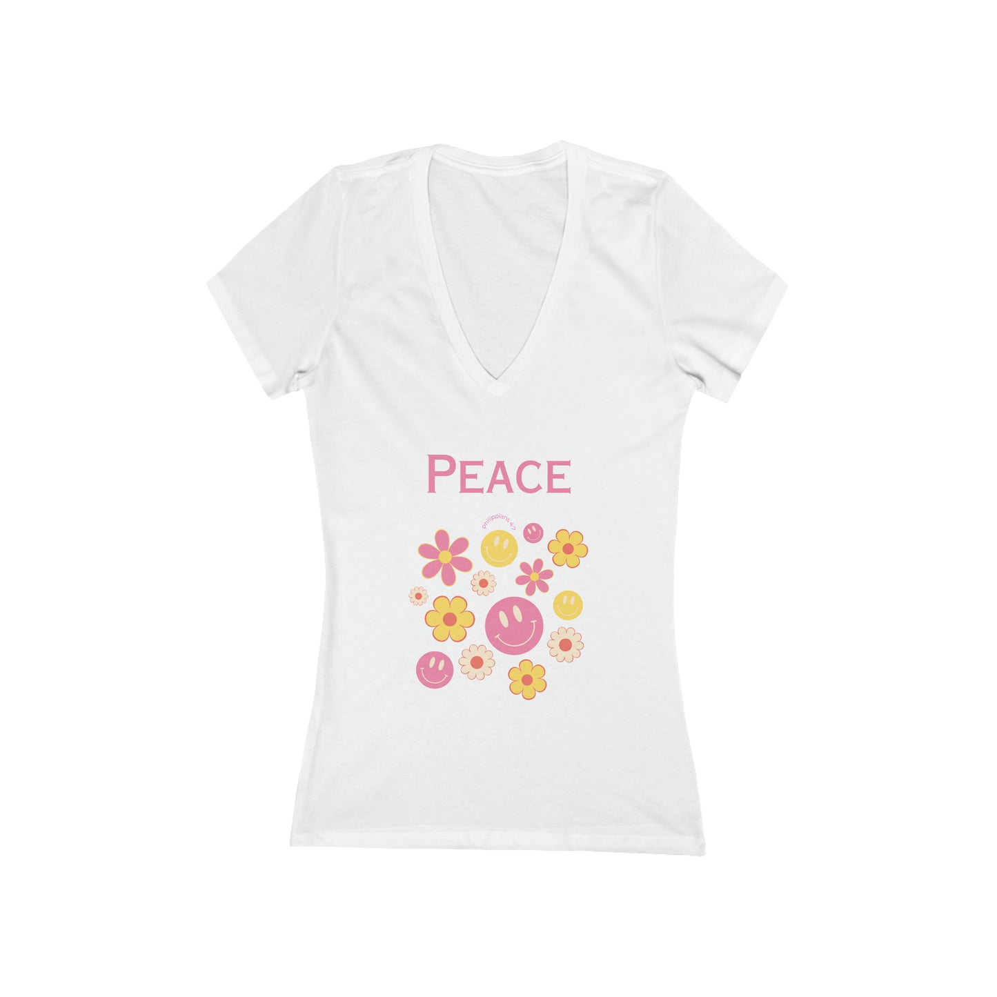 Peace : V-Neck Tee