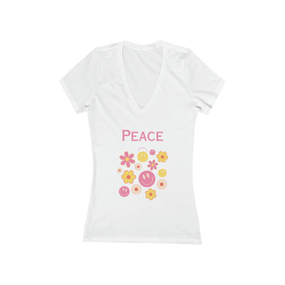 Peace : V-Neck Tee