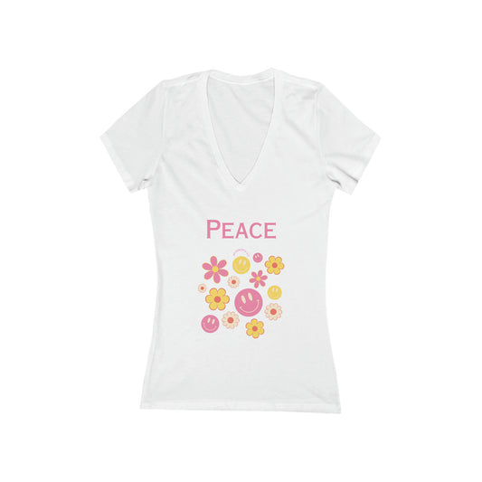 Peace : V-Neck Tee