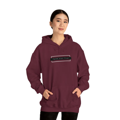 Faith over Fear Hooded Sweatshirt